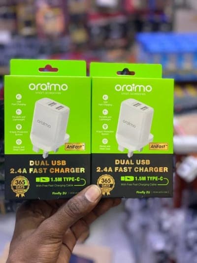 Oraimo charger two ports