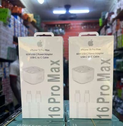 iPhone 16 Pro Max 60W USB-C Power Adapters