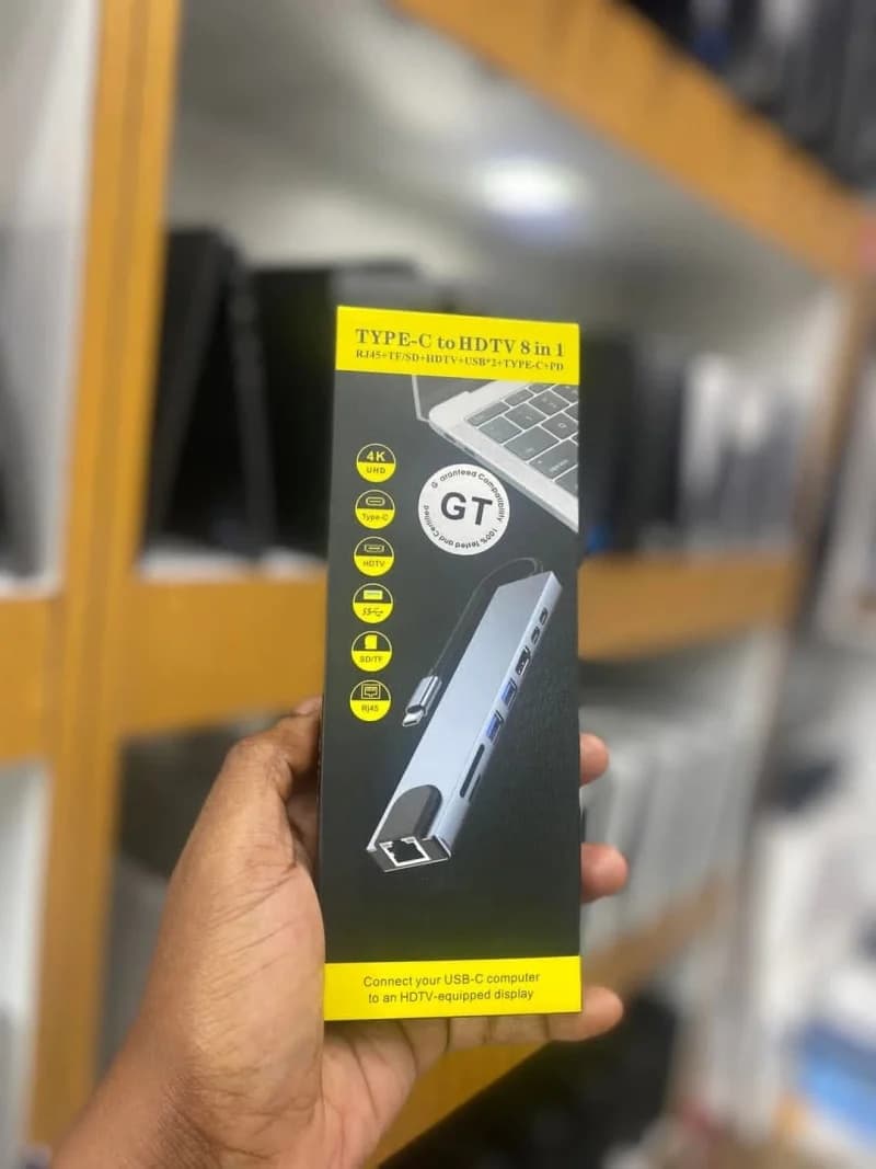 8 in 1 Type C Converter