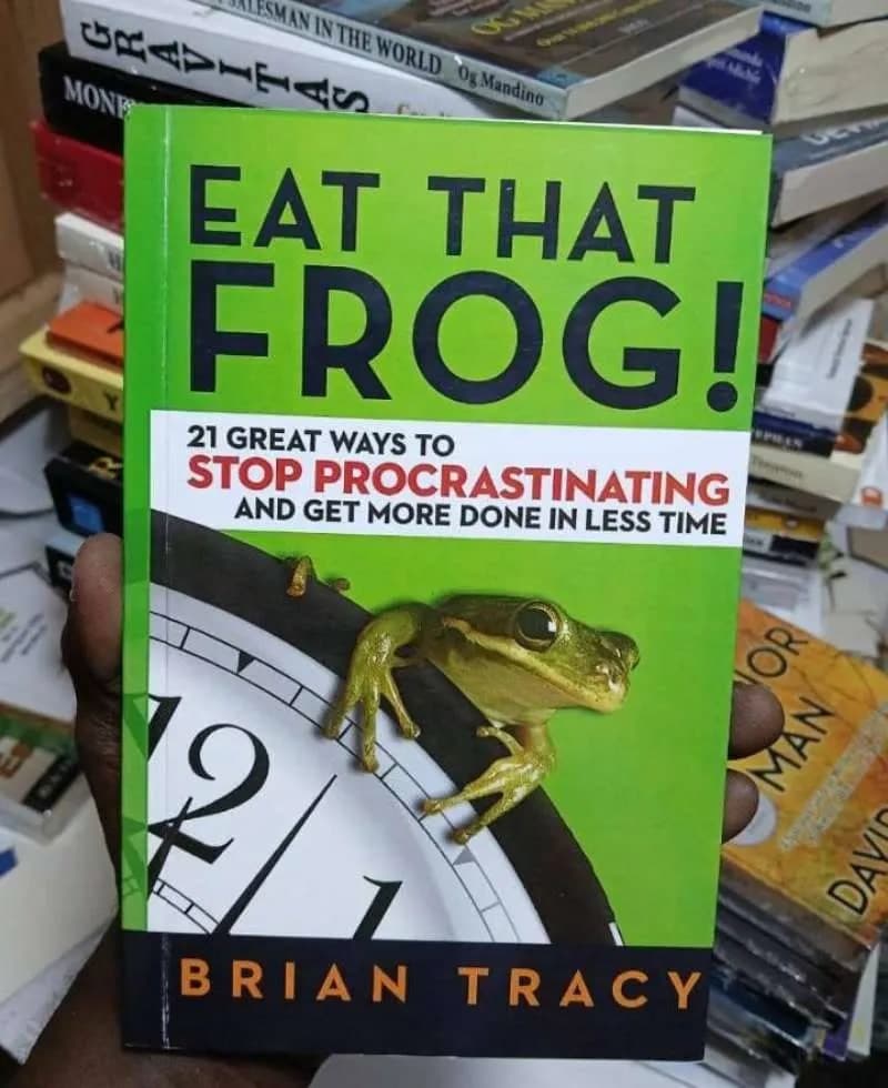 Eat that frog hardcopy book